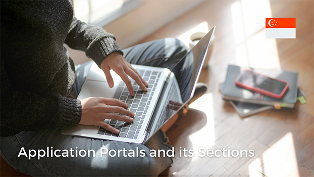 Application Portals and its Sections when Applying to Universities in Singapore for an Undergraduate Degree