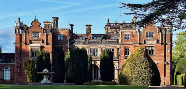 Keele University campus building UK historic architecture student life environment and campus view