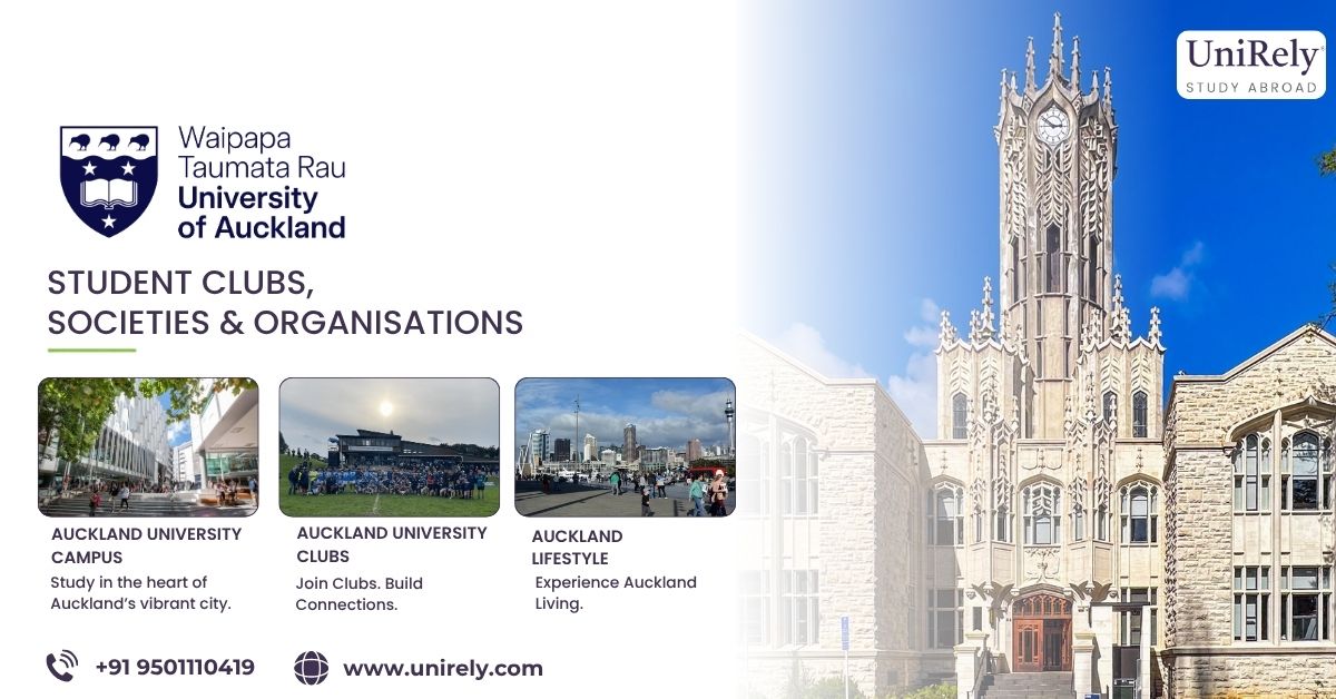 University of Auckland student clubs societies campus life Auckland University student experience New Zealand