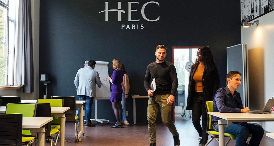 Classroom at HEC Paris
