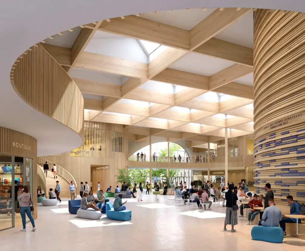 Hec Paris Campus - Court