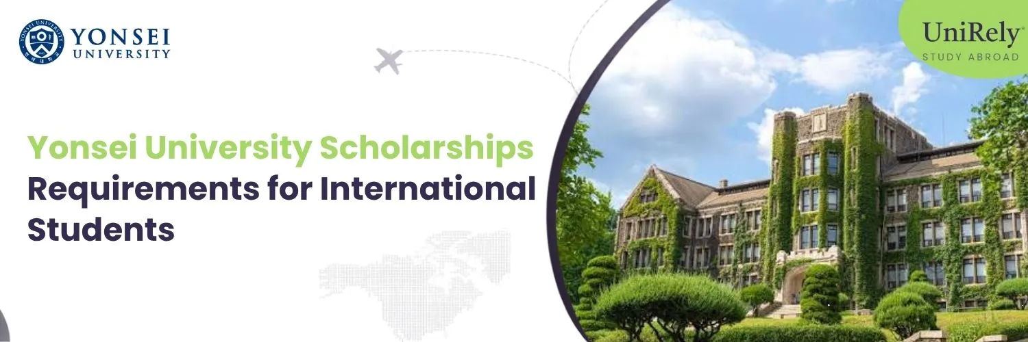 Yonsei University scholarships requirements for international students